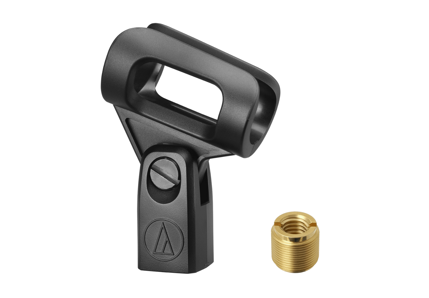Microfone PRO61 em seu cachimbo, pronto para o palco