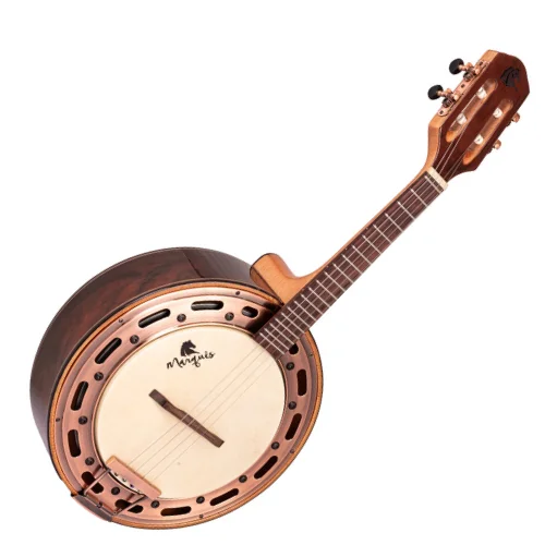 Banjo Marquês BAJ-93CTEL captador passivo CAP-06 aro envelhecido vintage choro