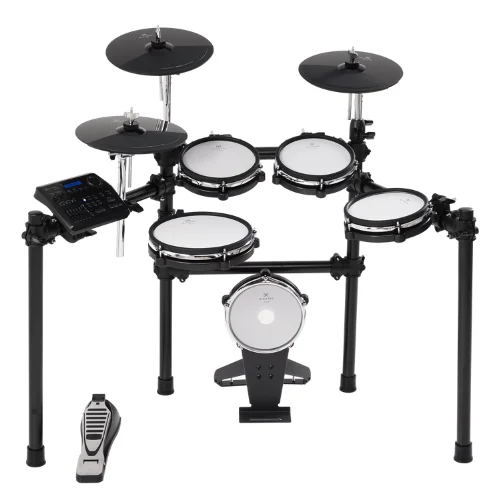 Bateria eletrônica Michael Concert DMX460 com módulo 697 sons e acessórios para performance profissional