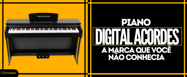 Piano Digital Acordes: a marca brasileira que você não conhecia e deveria conhecer