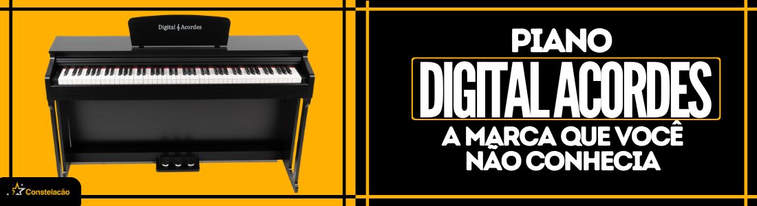 Piano Digital Acordes: a marca brasileira que você não conhecia e deveria conhecer