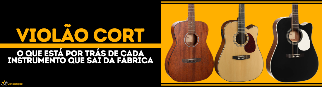 Violão Cort: por dentro da marca que fabrica para o mundo inteiro