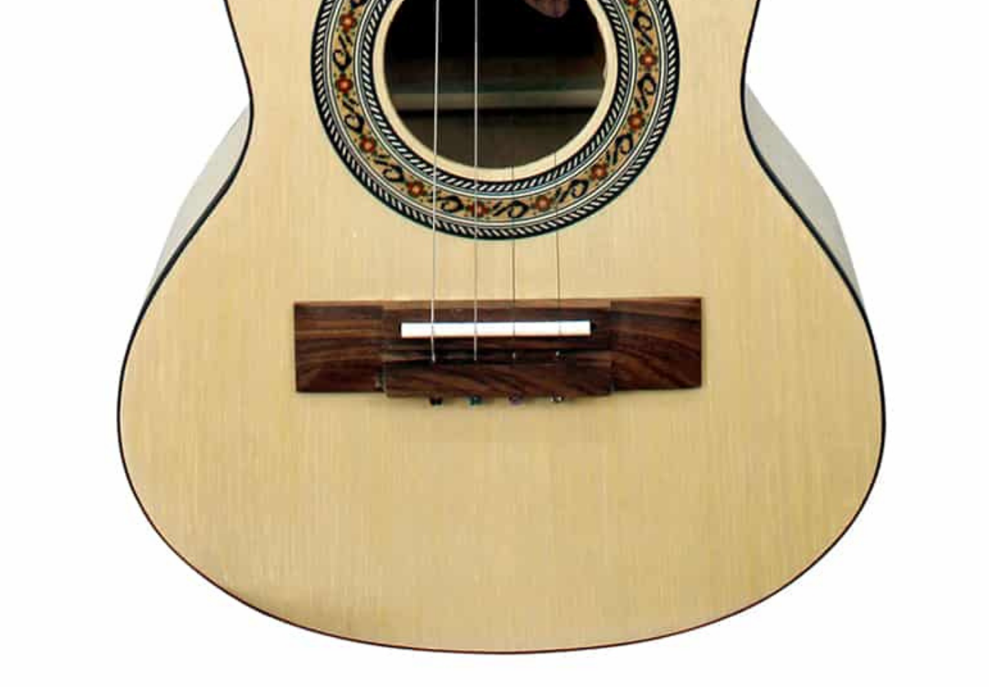 Detalhe da madeira Bird's Eye Maple