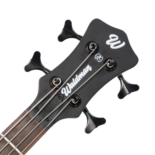 Headstock com tarraxas blindadas pretas