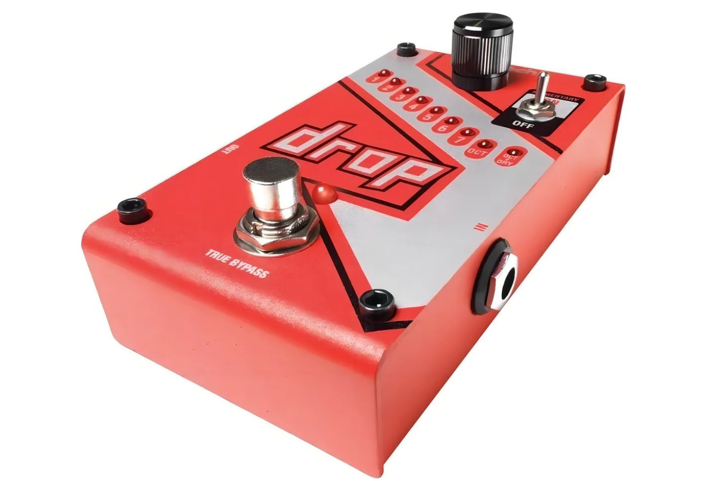 Detalhe do pedal de expressão