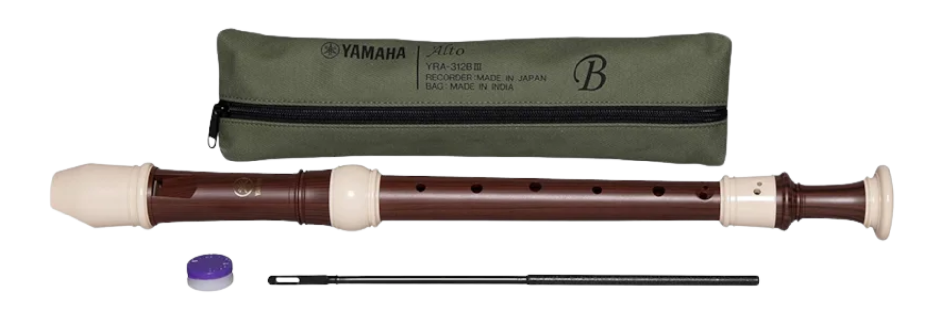 Flauta Doce Contralto Yamaha YRA-312BIII