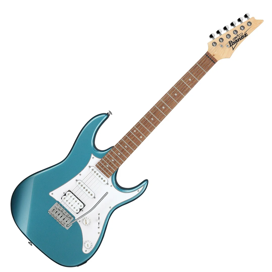Guitarra Ibanez GRX40 MLB Metallic Light Blue série GIO custo-benefício iniciante