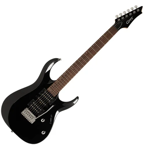 Guitarra Cort X200 BK Black captadores HSH PowerSound elétrica versátil custo-benefício 2026