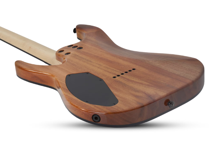 Acabamento CB Charcoal Burst com top Poplar Burl