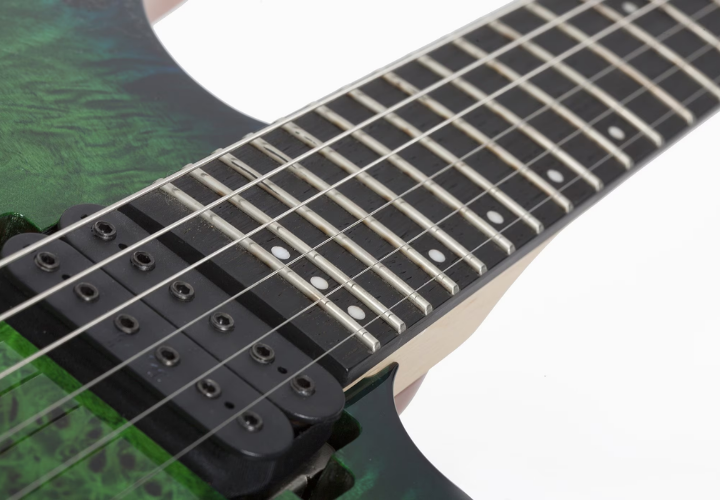 Ponte Schecter Custom Hardtail com string-through