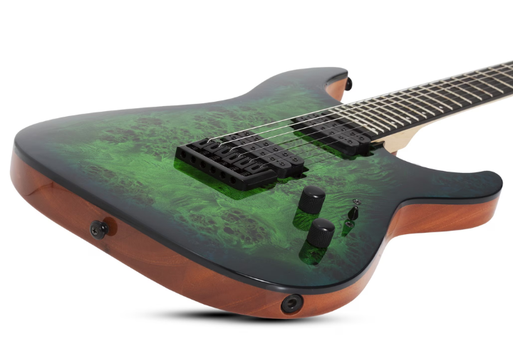 Ponte Schecter Custom Hardtail com string-through
