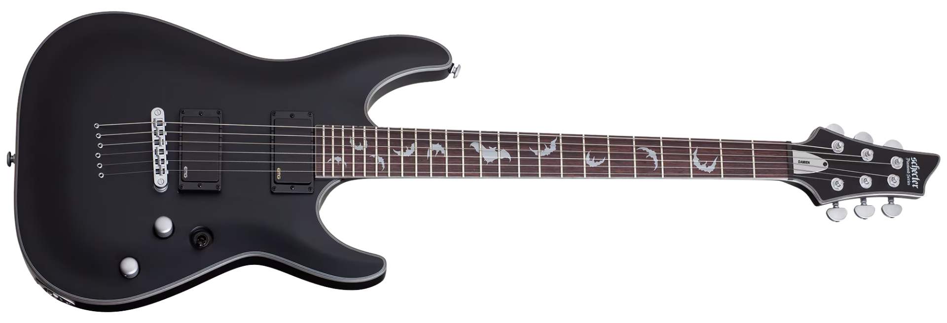 Guitarra Schecter Damien Platinum 6 SBK Satin Black