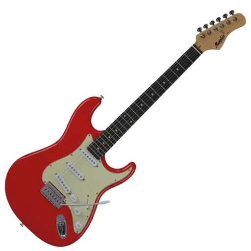 Guitarra Tagima Memphis MG30 Fiesta Red estilo Stratocaster para iniciantes e intermediários custo-benefício
