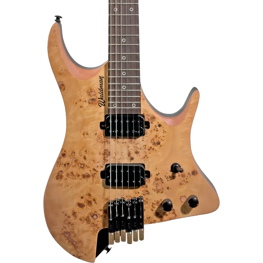 Corpo Mahogany + Poplar Burl Natural