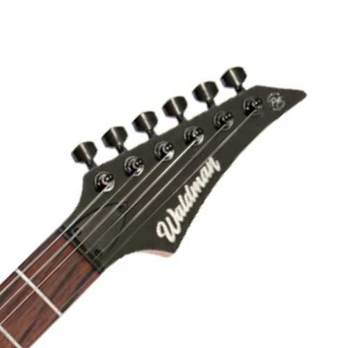 Headstock com tarraxas blindadas cromadas