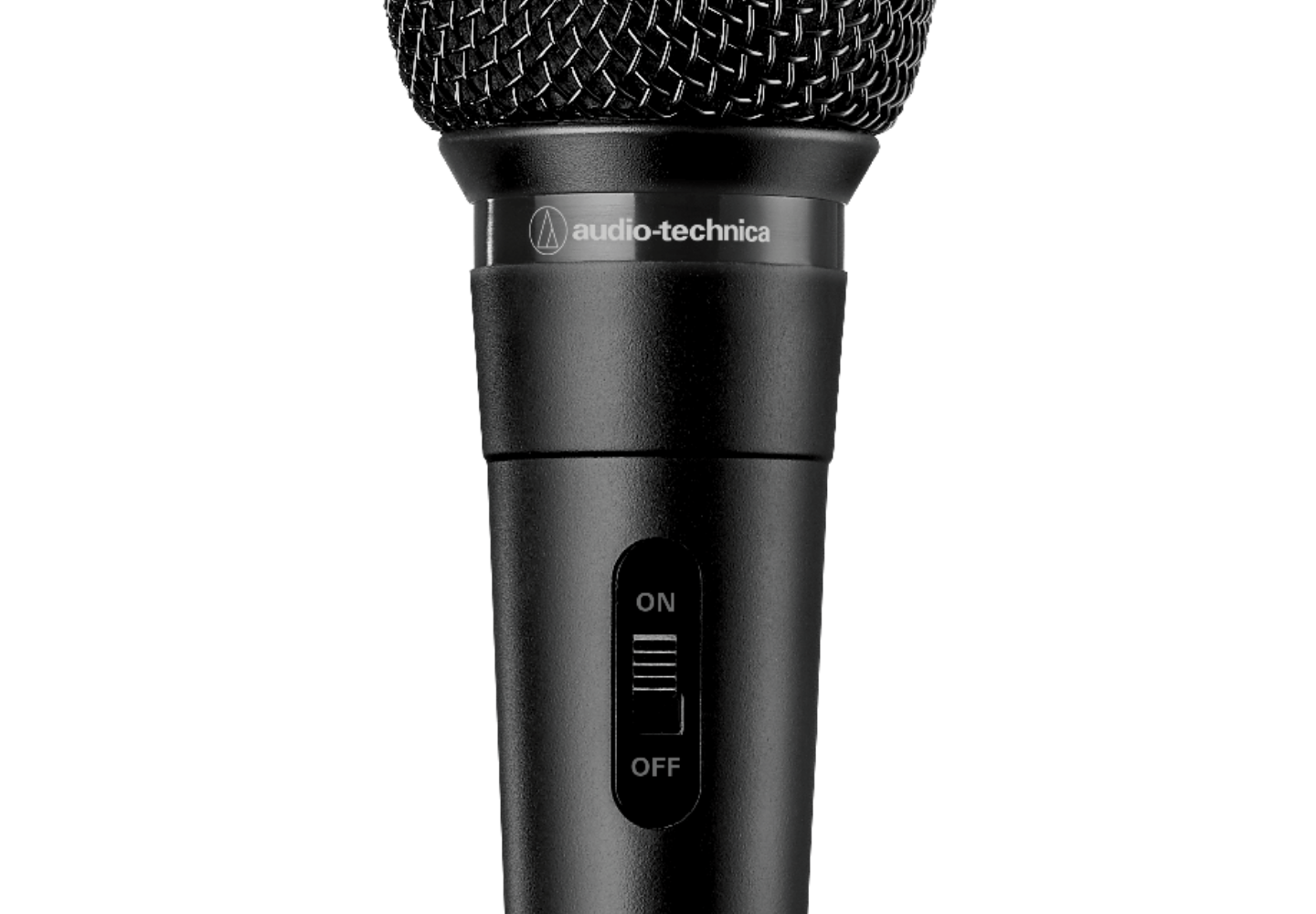 ATR1100x posicionado no suporte de mesa incluso
