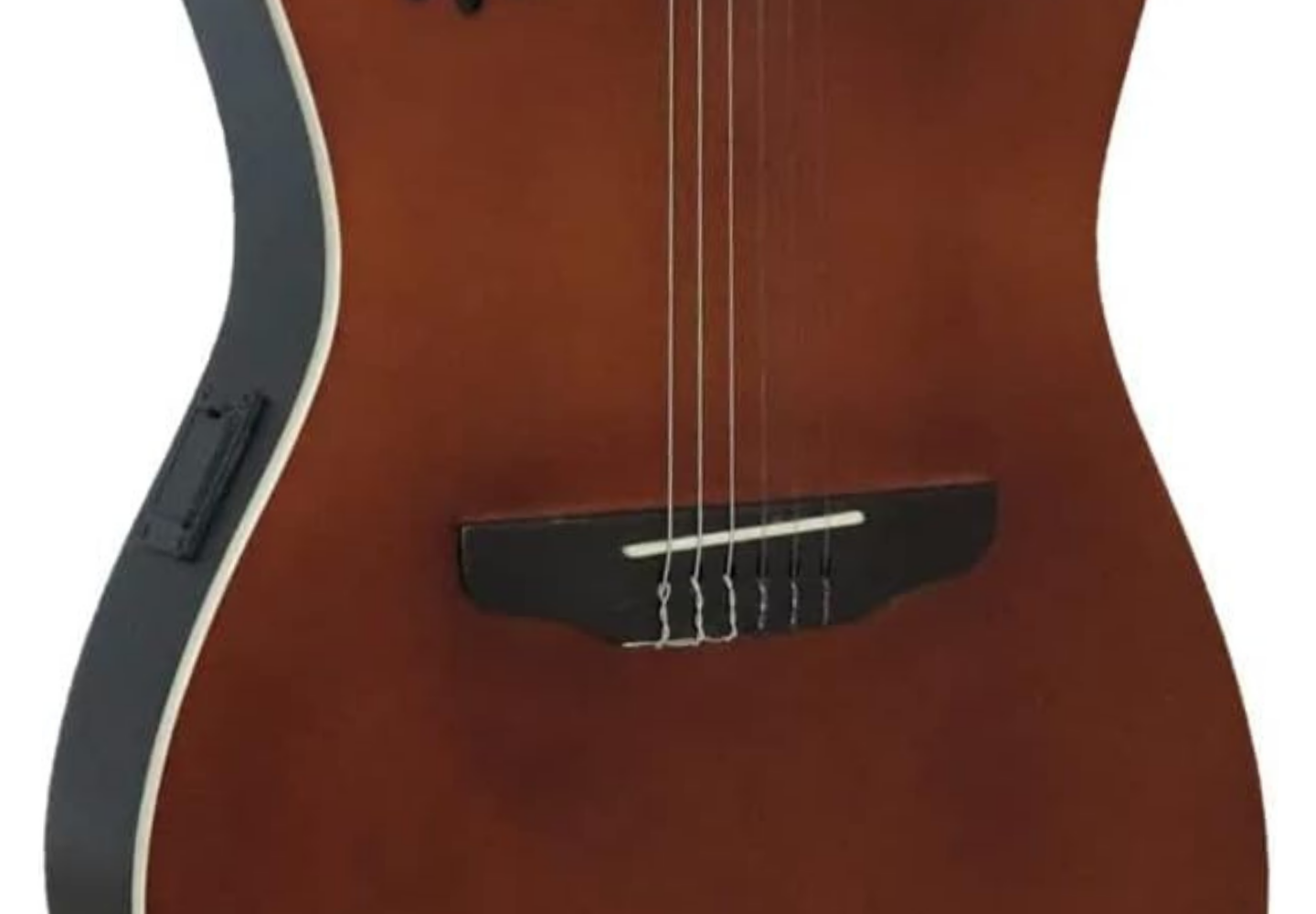 Headstock tradicional com tarraxas douradas