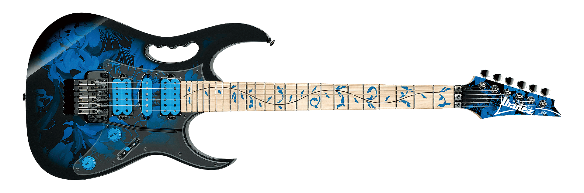 Ibanez JEM77P BFP Blue Floral Pattern