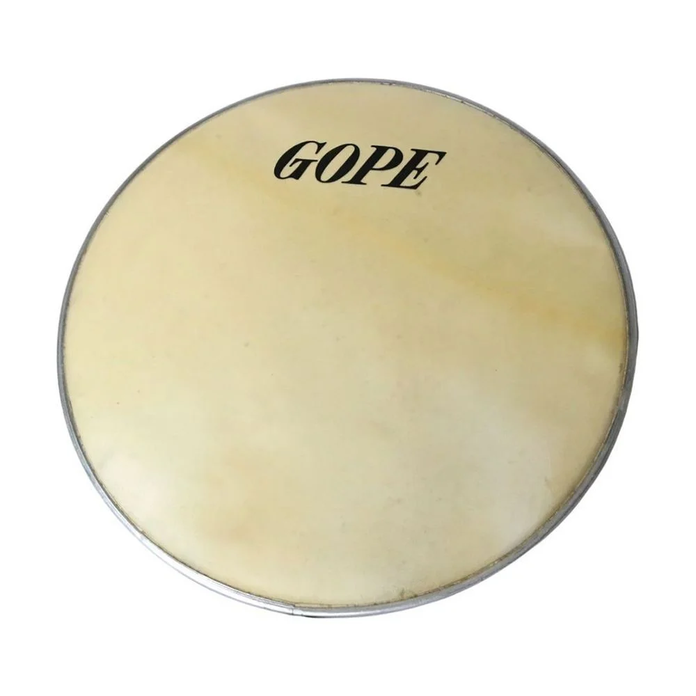 Pele Gope 20 Polegadas Couro Animal para Instrumentos de Percussão
