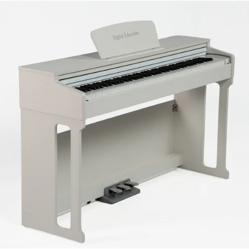 Piano Digital Acordes P2006 branco com 88 teclas pesadas ação de martelo graduado e polifonia 64 notas