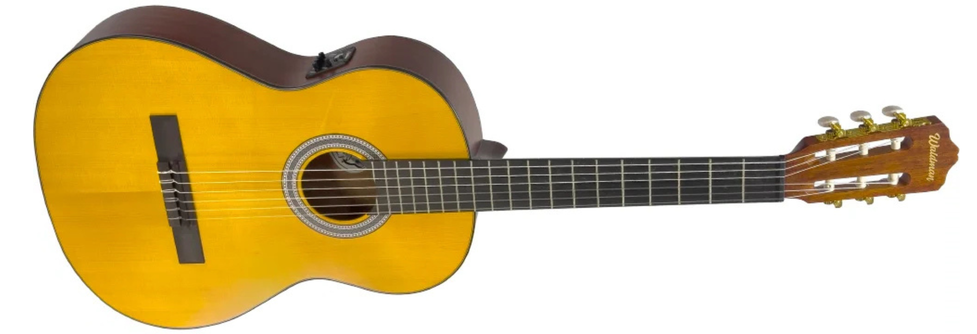 Violão Waldman CLEX1000 YL Eletroacústico na cor Yellow Satin