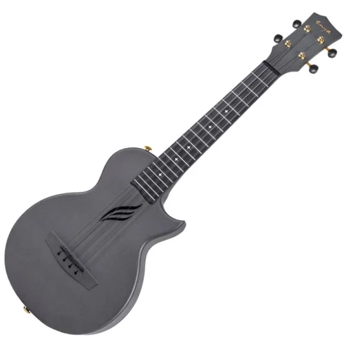 Ukulele Seizi Nova U Pro Tenor fibra de carbono Black resistente a umidade e temperatura