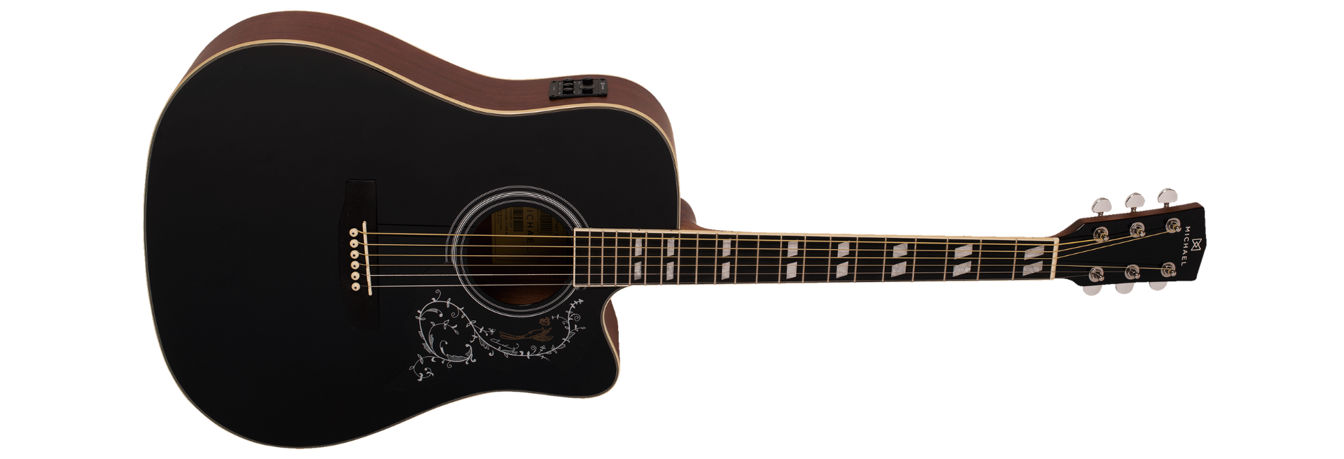 Violão Michael Folk VMF440 BK Black