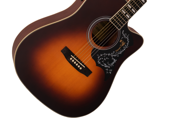 Pré-amplificador Michael SE-40 com afinador e 4 bandas de EQ