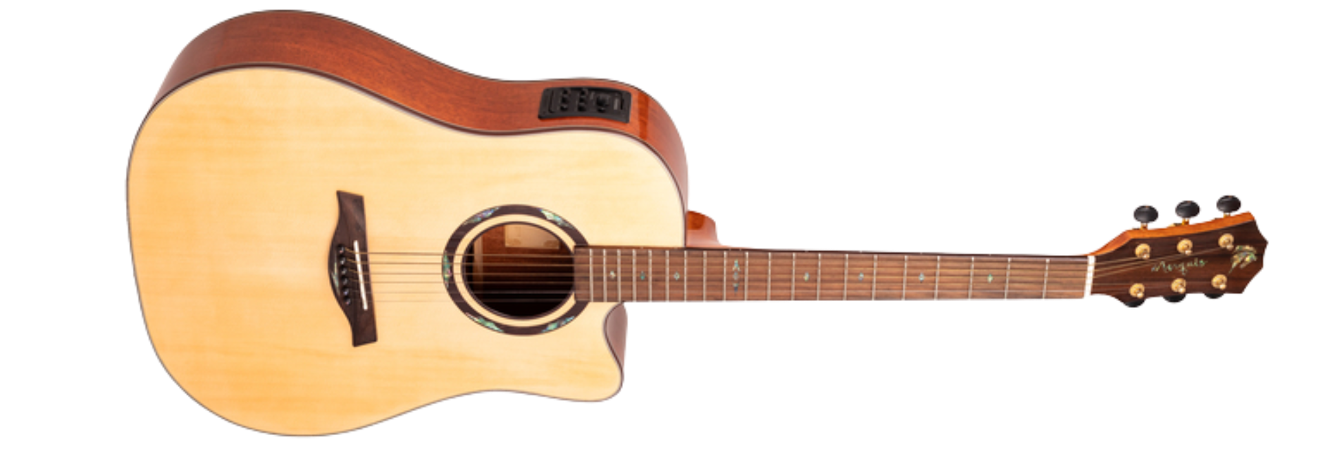 Violão Eletroacústico Marquês VA-174NTEQ Natural Brilho