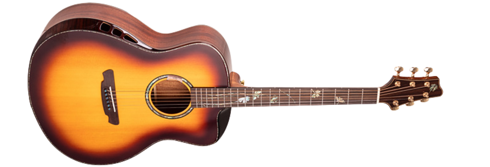 Violão Eletroacústico Marquês VA-193CTEQ Castanho Brilho