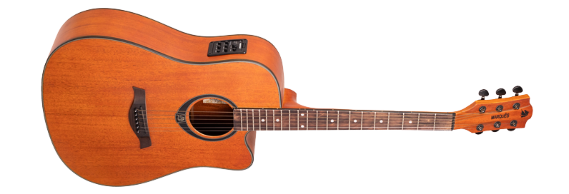 Violão Eletroacústico Marquês VA-198MGEQ Mahogany Brilho