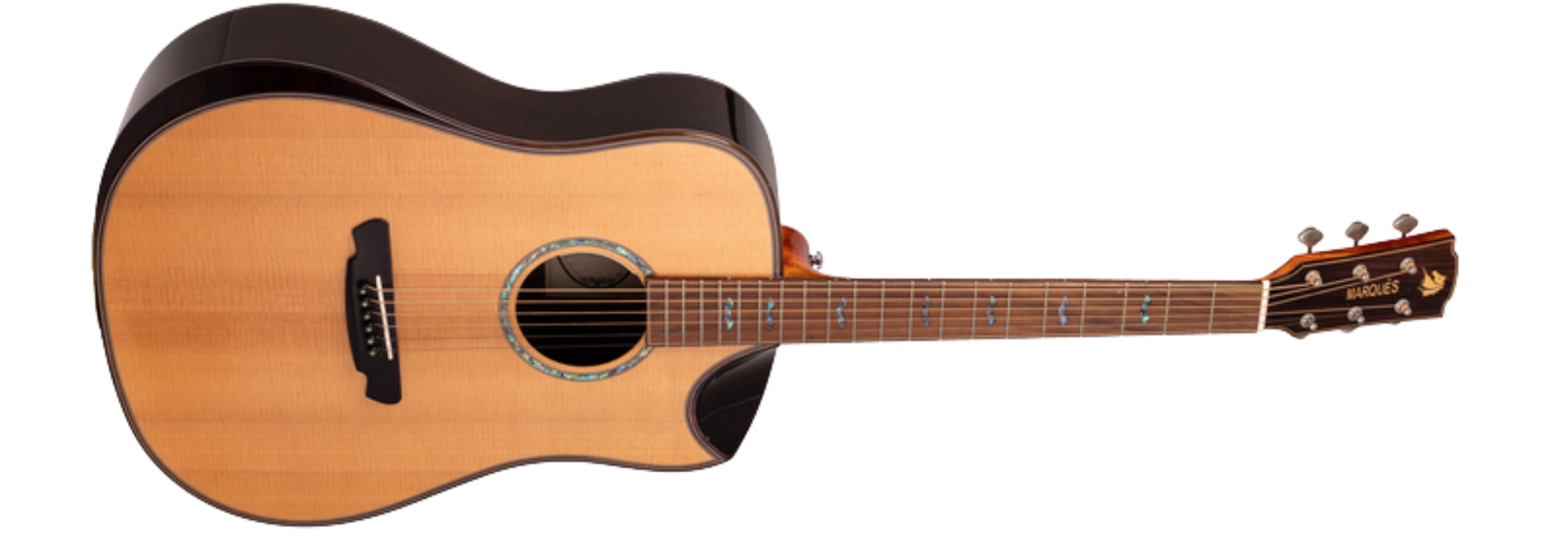 Violão Eletroacústico Marquês VA-206NTEQ Natural Brilho