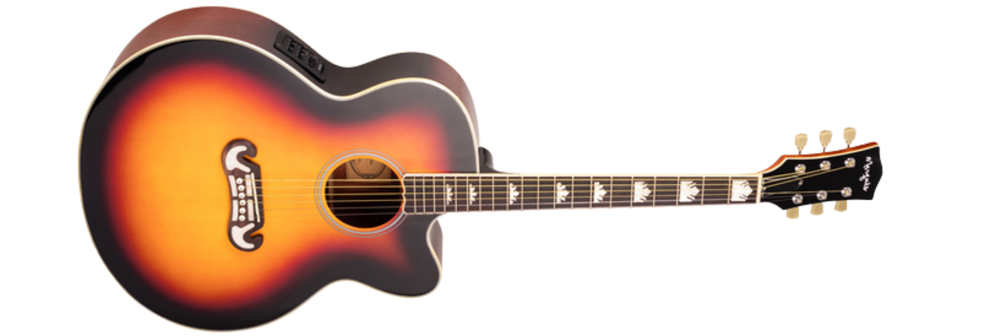 Violão Eletroacústico Marquês VA-209SBEQ Sunburst Brilho