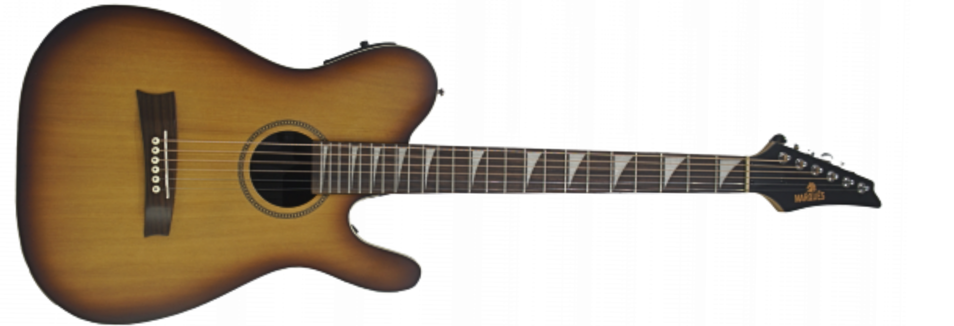 Violão Eletroacústico Marquês VA-44NBEQ Natural Sombra