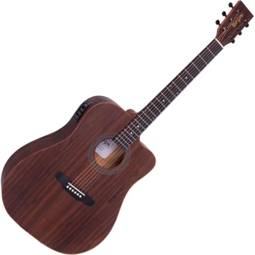 Violão Rozini Presença RX315 elétrico nylon Fishman Presys flat captação profissional MPB bossa nova palco