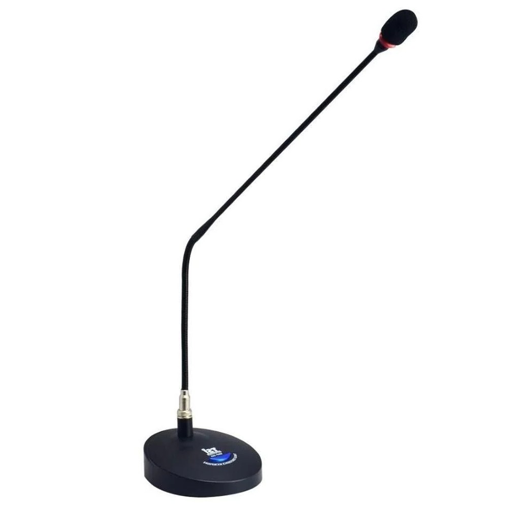 Microfone de Mesa Gooseneck Com Base MMF-303 - TSI
