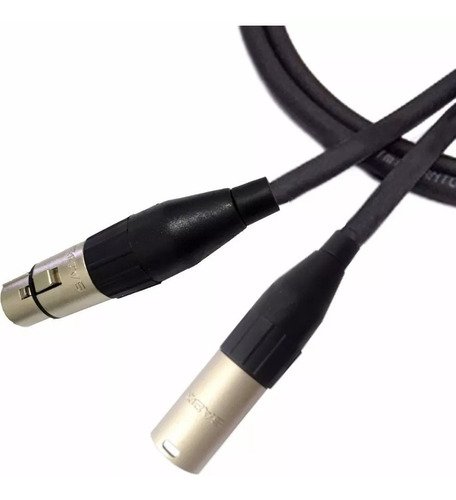 Cabo Balanceado Microfone Santo Angelo Xlr / Xlr 5 Mts Sa2x