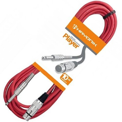 Cabo De Instrumentos Xlr (f) X P10 10m Player Hayonik