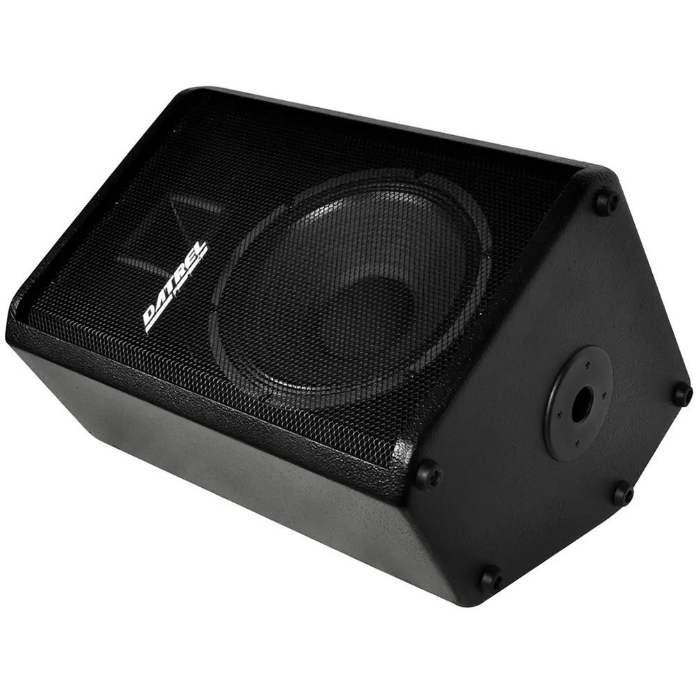 Caixa Monitor Retorno Ativo Datrel MA10-200. P 200W Bivolt Preta