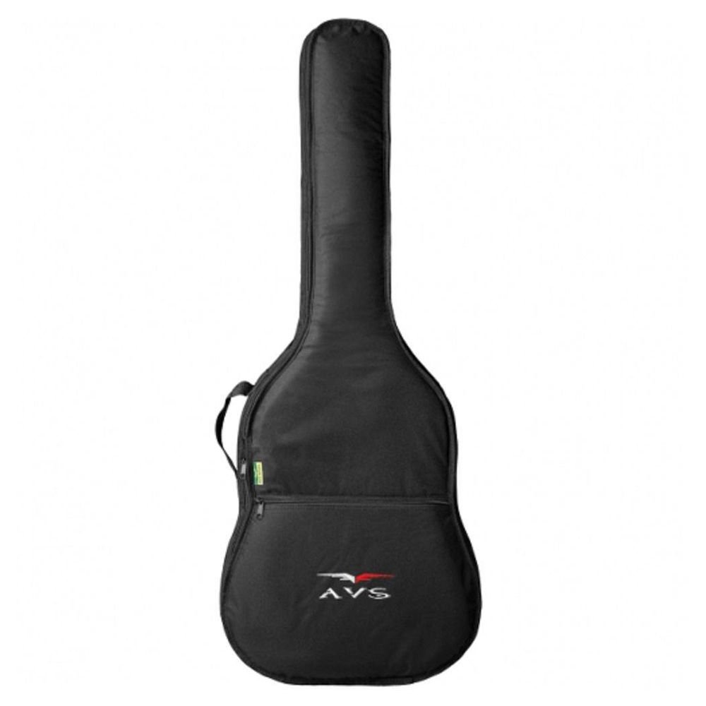Capa Bag Luxo Violao Folk Acolchoado Alça Mochila E Maos Avs | Carbon