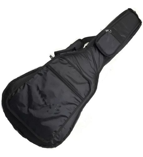 Capa Bag Violão Folk Premium Acolchoada Nylon 70 Ultra Resistente Preto
