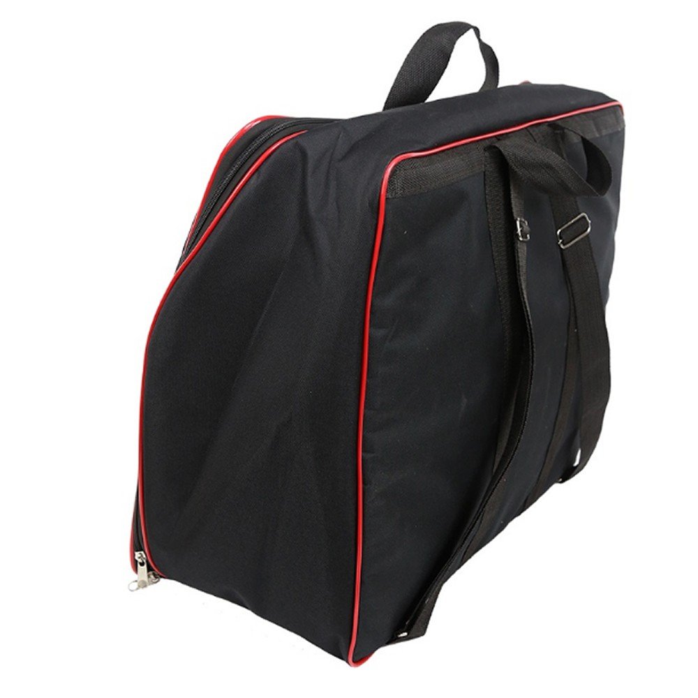 Capa Para Acordeon 120 Baixos Master Luxo Nylon 900 Vermelho