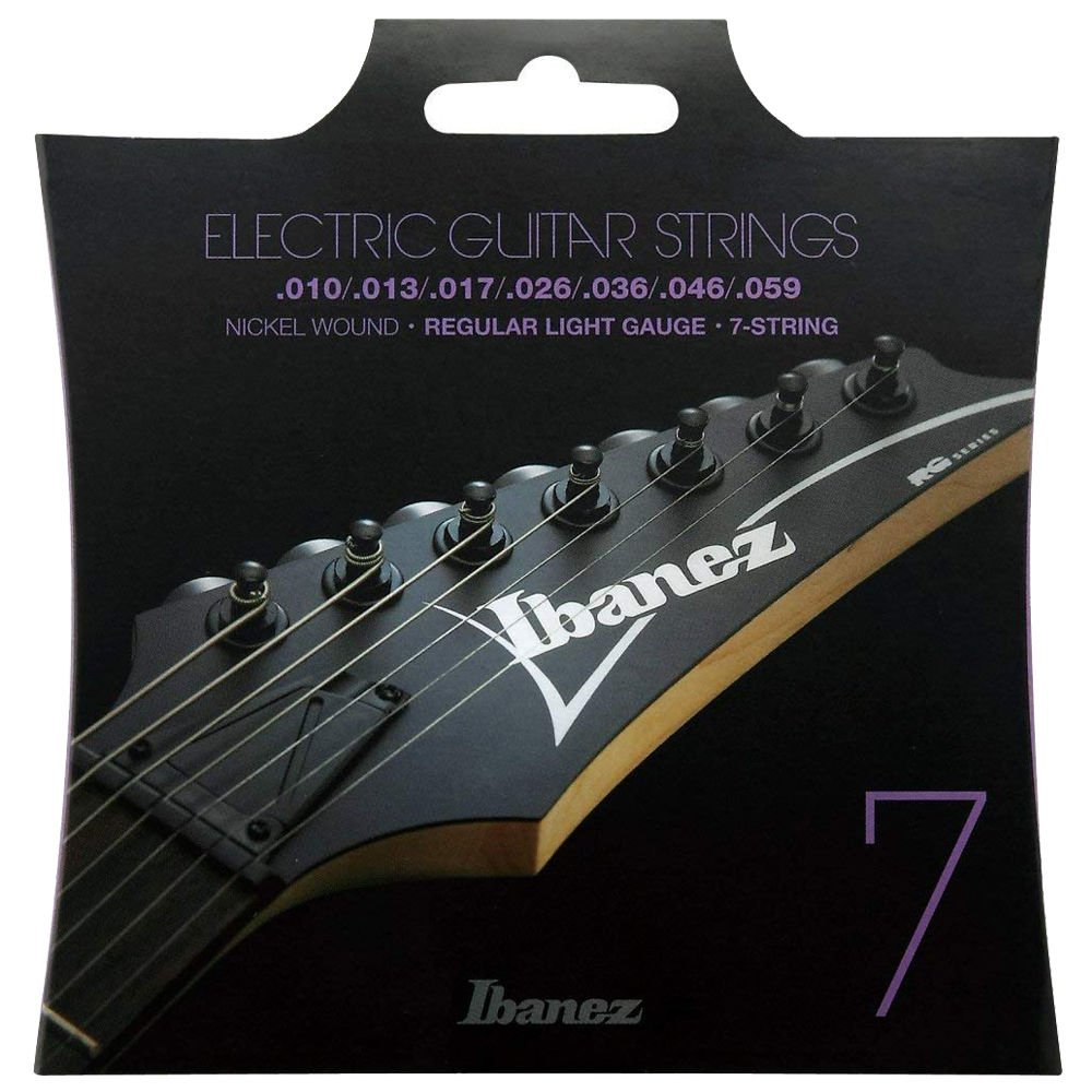 Encordoamento Para Guitarra Ibanez 010 7 Cordas IEGS71