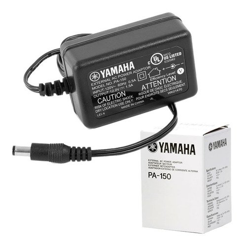 Fonte De Alimentação Teclado Yamaha1.5a Bivolt Pa 150