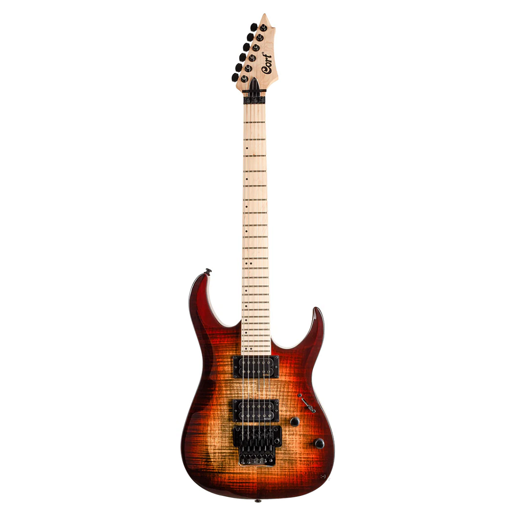 Guitarra Cort X300 Eletrica Brown Burst (brb) Emg Solida
