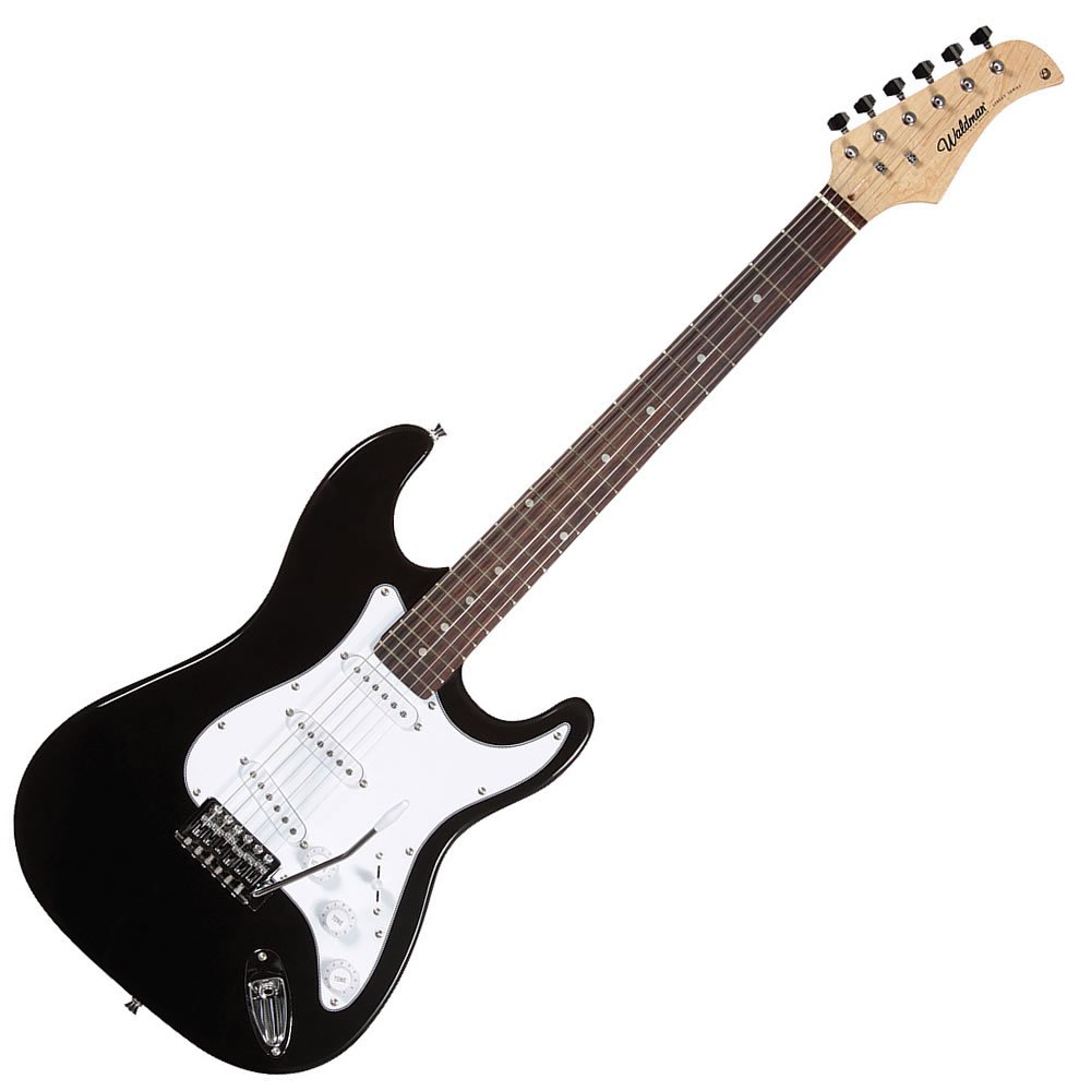 Guitarra Strato 3 Captadores Single ST-111 BK - Waldman