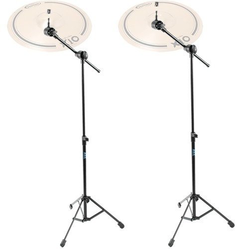 Kit 2 Pedestal Girafa Ask Estante P/ Pratos De Bateria B12g