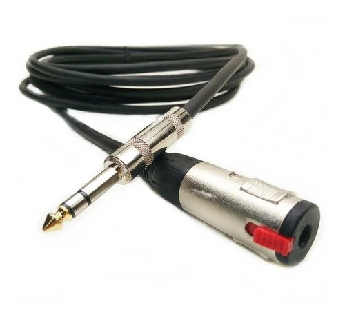 Kit 6 Cabos Fone Ouvido Extensor P10 X Jack P10 Fêmea 5 Mts