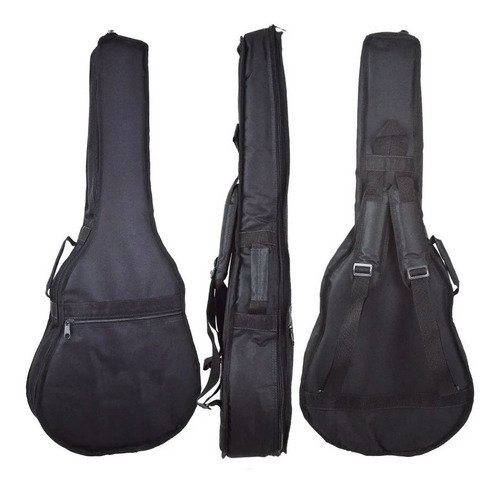 Kit Acessórios Violão Folk Com Capa Acolchoada + Acessórios