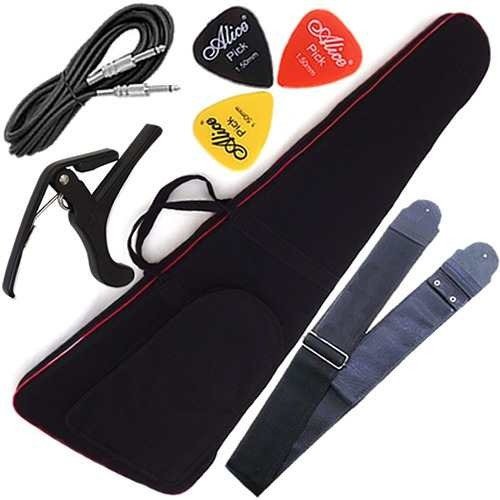Kit Capa Contrabaixo Acolchoada Master Luxo C/ Acessórios